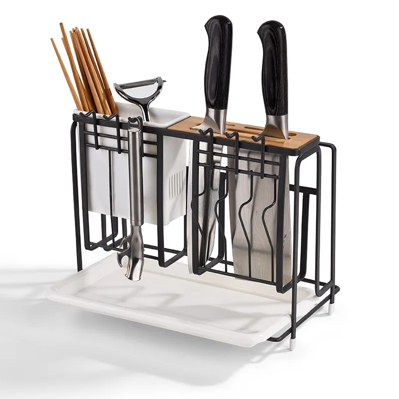 Держатель кухонного ножа из нержавеющей стали 304 контейнер для столовых приборов