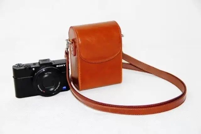 Камера сумка кожаный чехол Обложка для SONY DSC-RX100 RX100 VII VI VA V IV III II 7 6 5 4 3 2 RX100M6 RX100M5