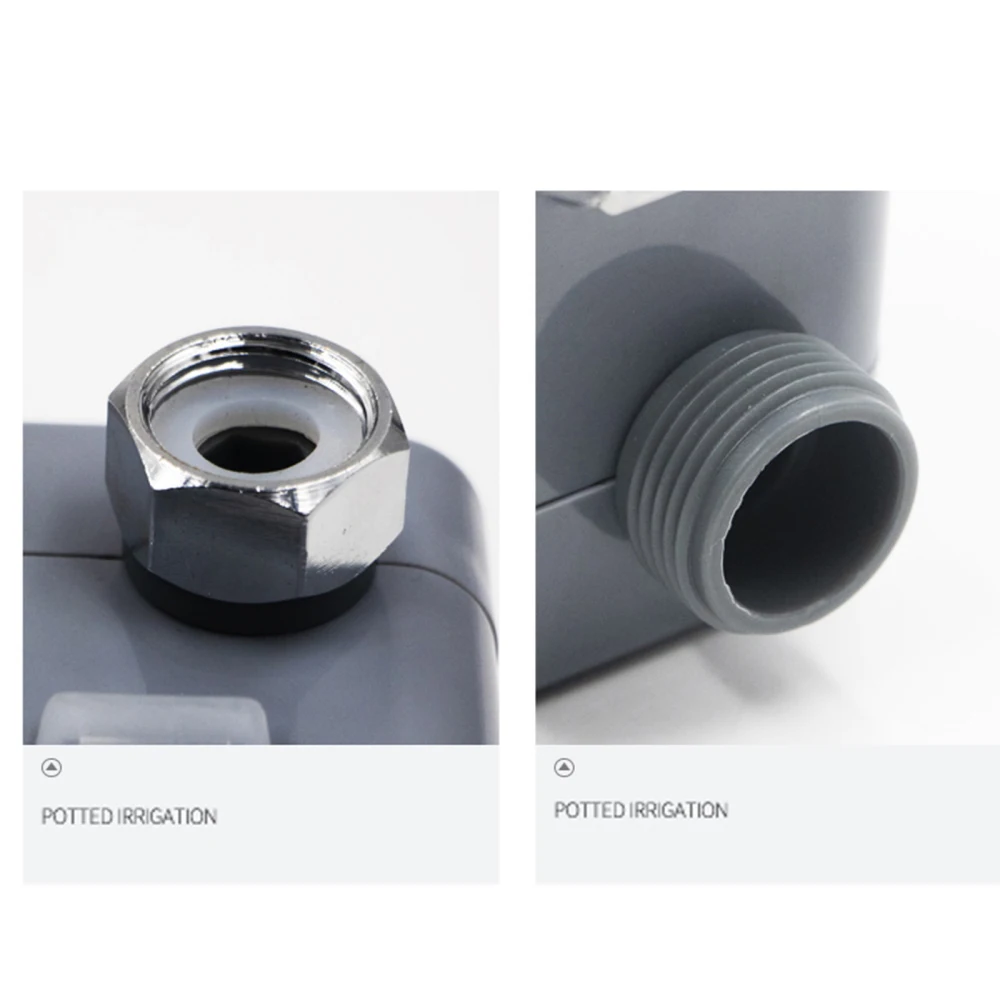 

Outdoor Waterproof Digital Programmable Single Outlet Automatic Dehydration Faucet Outdoor Hose Timer With Rain Delay And Manual