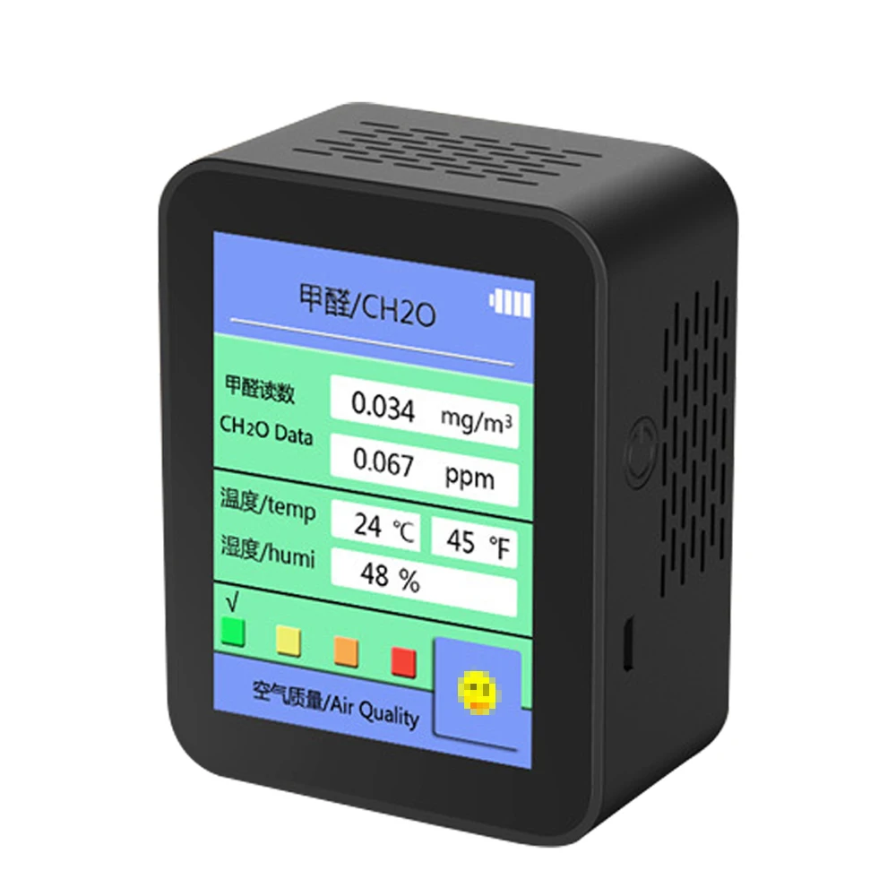 

Детекторы формальдегида, удобный для самотестирования детектор формальдегида, для профессионалов, индикатор температуры и влажности возд...