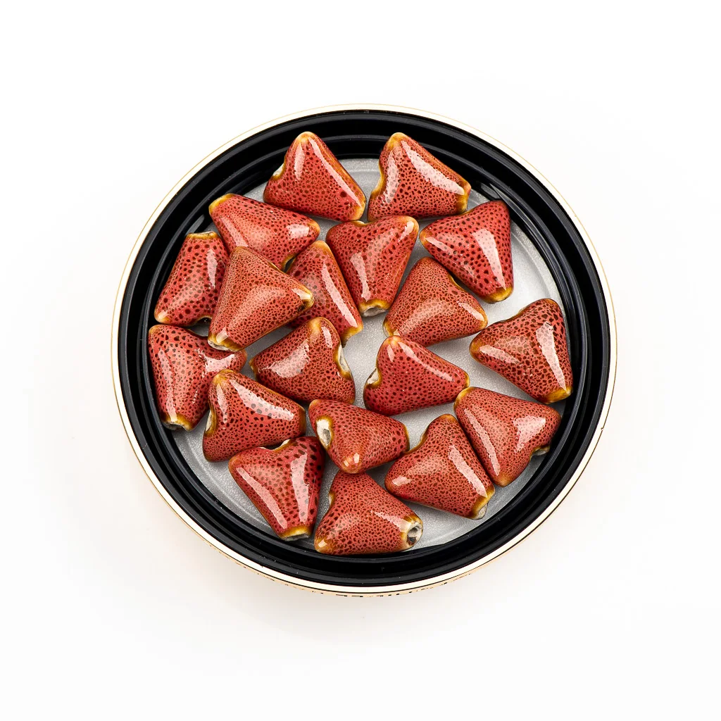 16 #20 шт треугольной формы для поделок керамические бусины нитка продажи