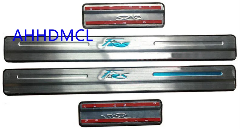 Автомобильная Входная педаль пороговая полоса порога двери для Ford Fiesta 2008 2009 2010 2011