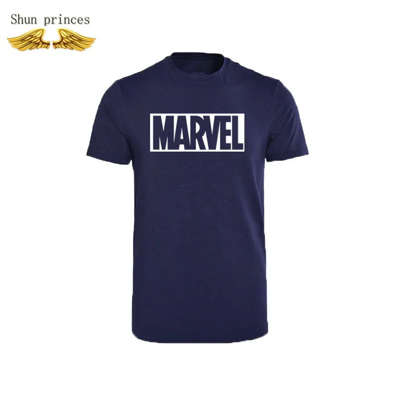 Спортивная футболка MARVEL модные футболки трендовая Забавные для улицы мужские