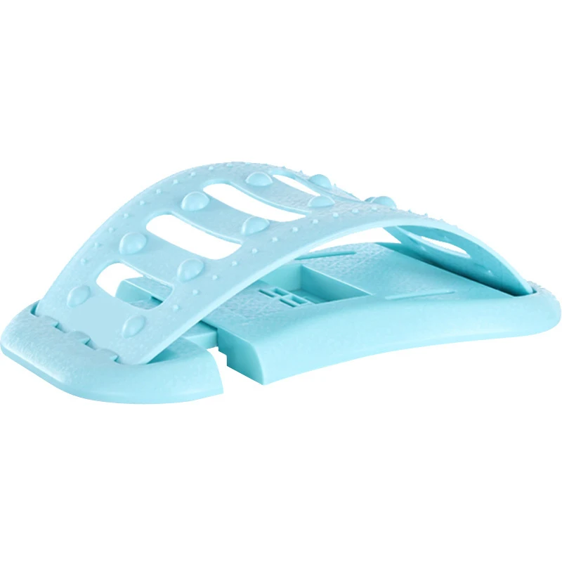 Neck Waist Pain Lumbar Spine Strain Back Stretcher Massager Relief Support Corrector Massage Relaxation Fitness Equipment | Красота и