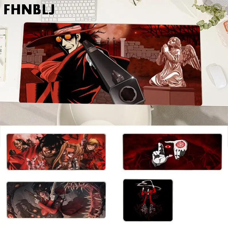 

Hellsing Custom Skin Large sizes DIY Custom Mouse pad mat Size for Keyboards Mat Mousepad for boyfriend Gift
