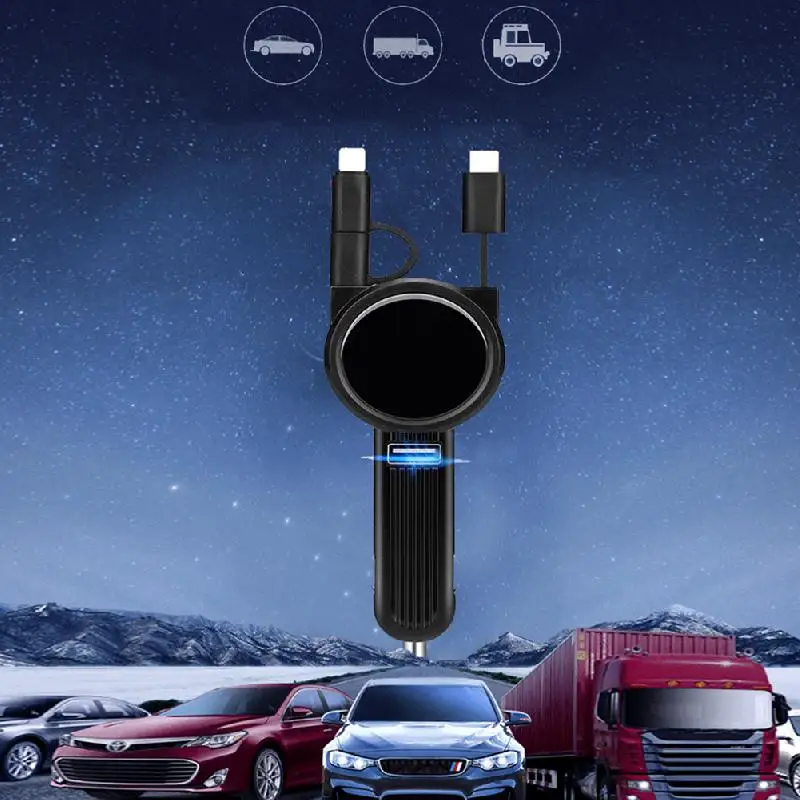 USB Автомобильное зарядное устройство аксессуары для телефонов Быстрая зарядка