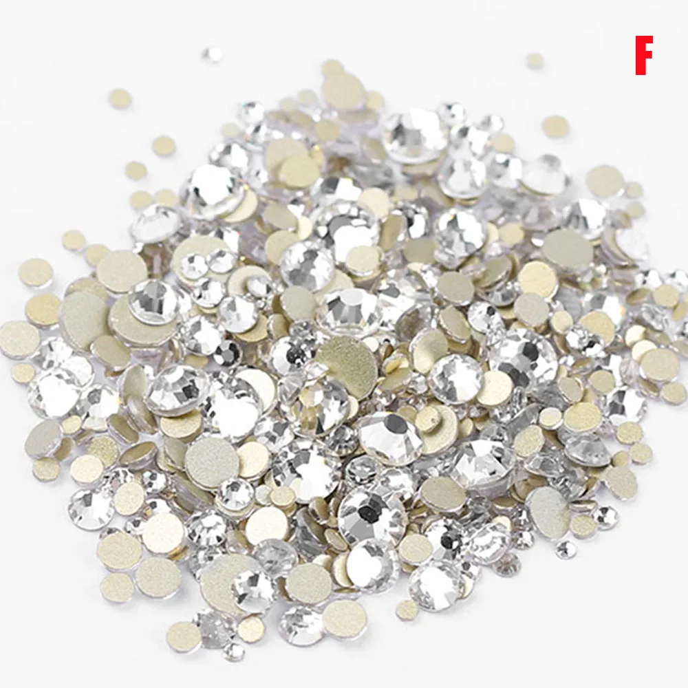 DIY кристаллы Камни дизайн ногтей стеклянные стразы для шармов 3d-украшения Новое