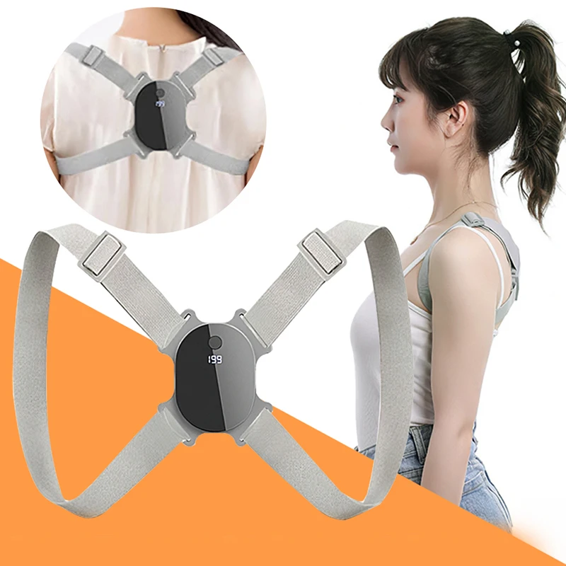 Smart sensor orthosis invisible correction belt reminder of adult & child sitting posture hunchback Back smart posture corrector