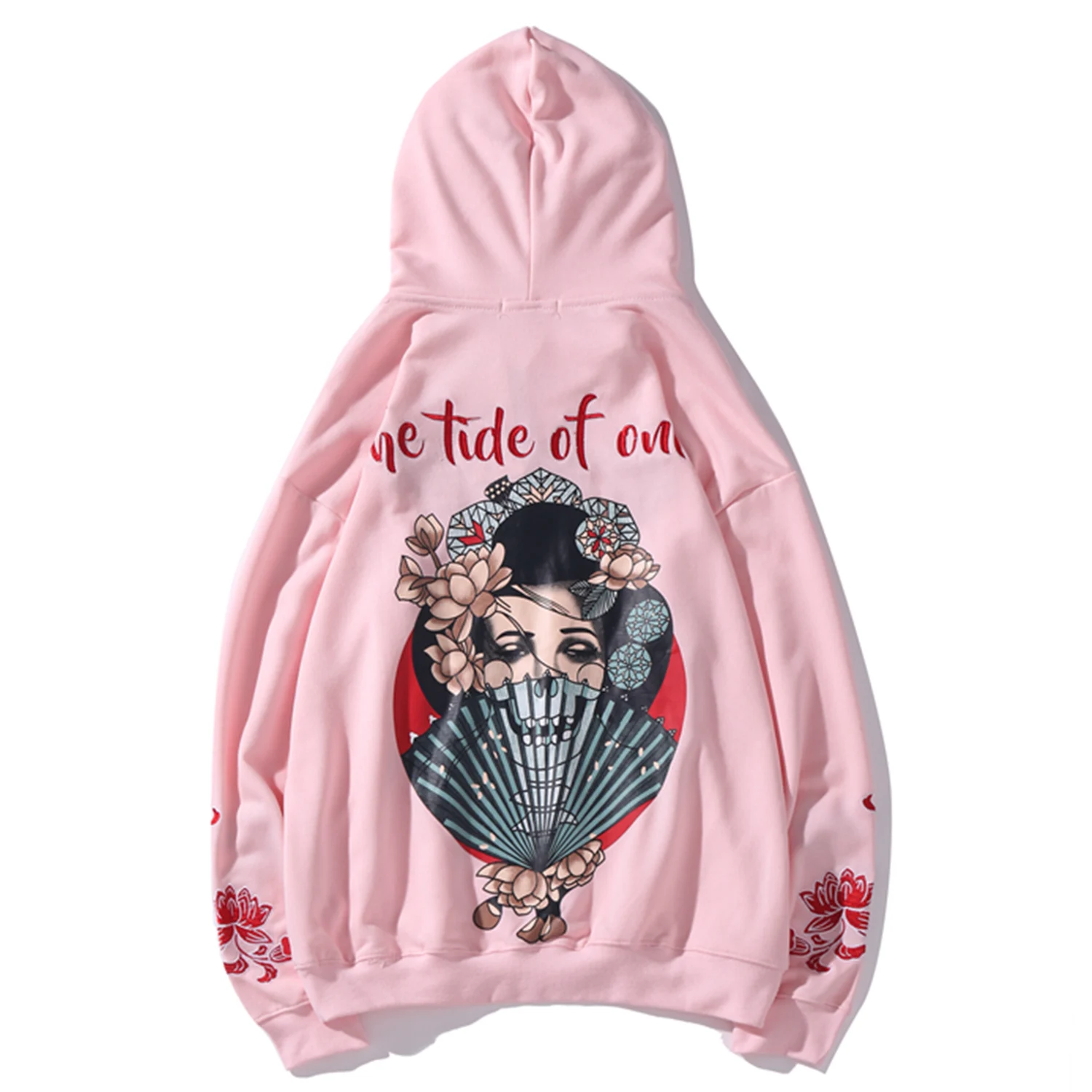 Свитшот мужской с капюшоном и принтом певицы в стиле хип-хоп Повседневный