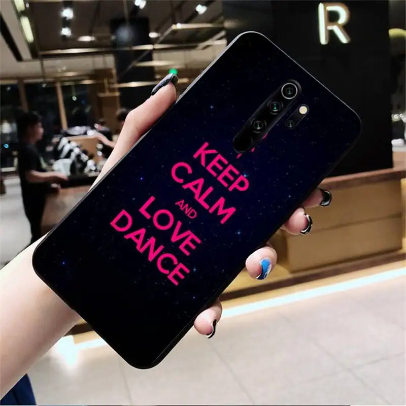 YJZFDYRM I Love Dance Coque Shell чехол для телефона Redmi Note 9 8 8T 8A 7 6 6A Go Pro Max K20|Бамперы| |