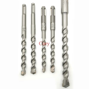 Сверла для электродрели, 689101112131416 мм, поперечного типа, Из Вольфрамового стального сплава SDS Plus 110 мм-210 мм, круглаяквадратная ручка