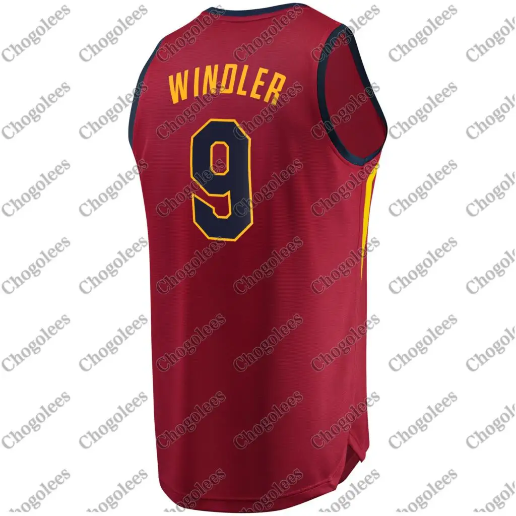 

Men Basketball Jersey Dylan Windler Cleveland Branded Fast Break Jersey Wine Icon Edition