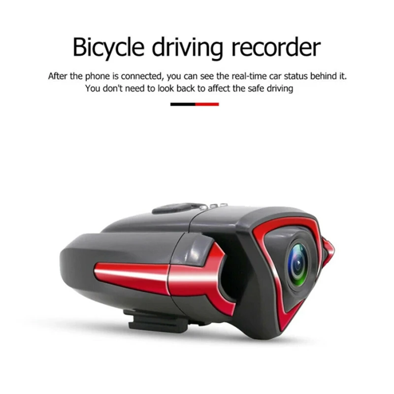 

Motorcycle Driving Recorder Bicycle Camera with Turn Signal Warning Light Support WIFI GPS Track Bike Accessories