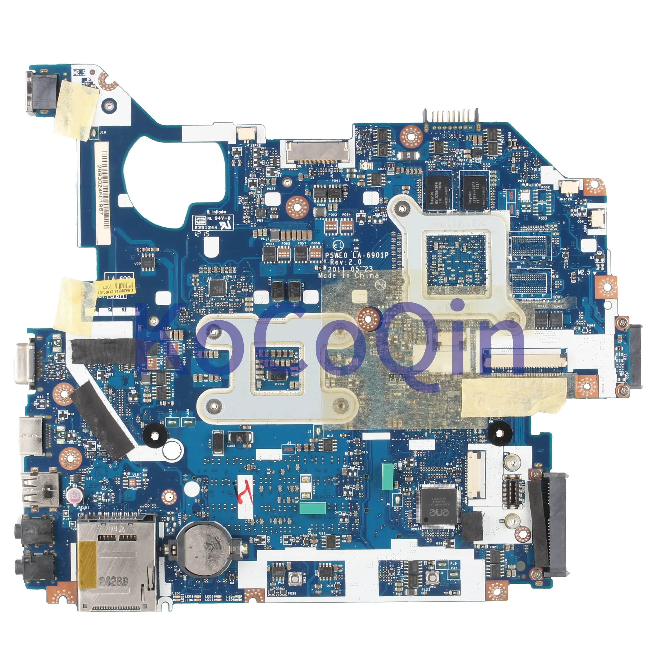 KoCoQin материнская плата для ноутбука ACER Aspire 5750 5750G GT520M P5WE0 LA 6901P HM65 N13M GE5 B