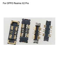 5pcs for oppo realme x2 pro inner fpc connector battery holder clip contact replacement on battery on flex cable x 2 pro