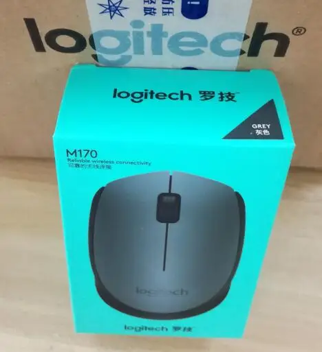 Беспроводная мышь lotech M170 2,4G 1000 dpi Nono приемник беспроводной USB для ПК ноутбук Mac - Цвет: Серый