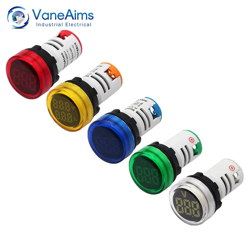 Цифровой дисплей напряжения переменного тока индикатор амперметра вольтметр с