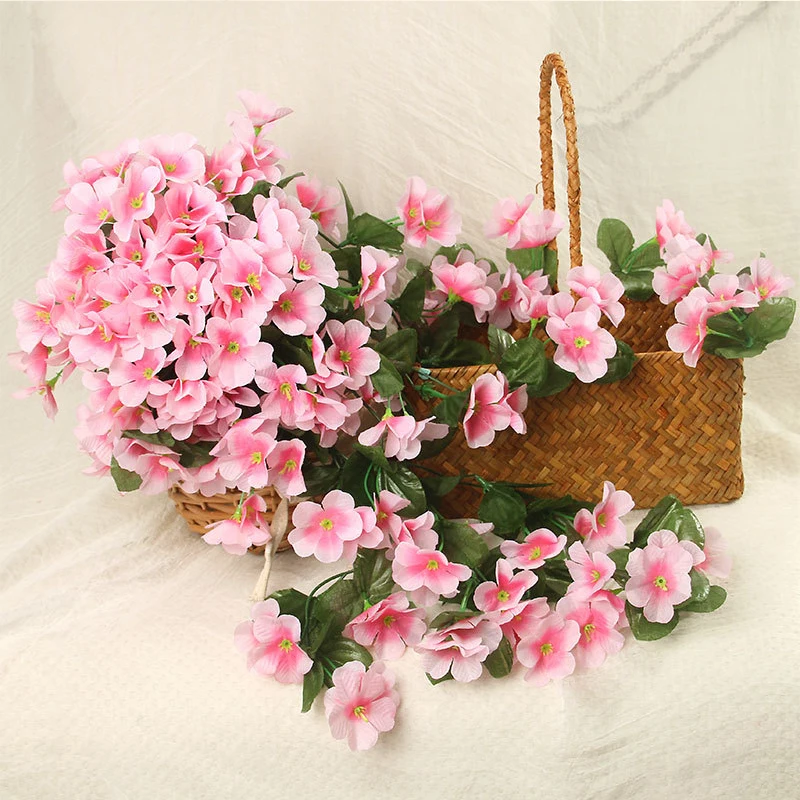 Искусственные цветы фиолетовый венок настенные для свадьбы семейной сборки