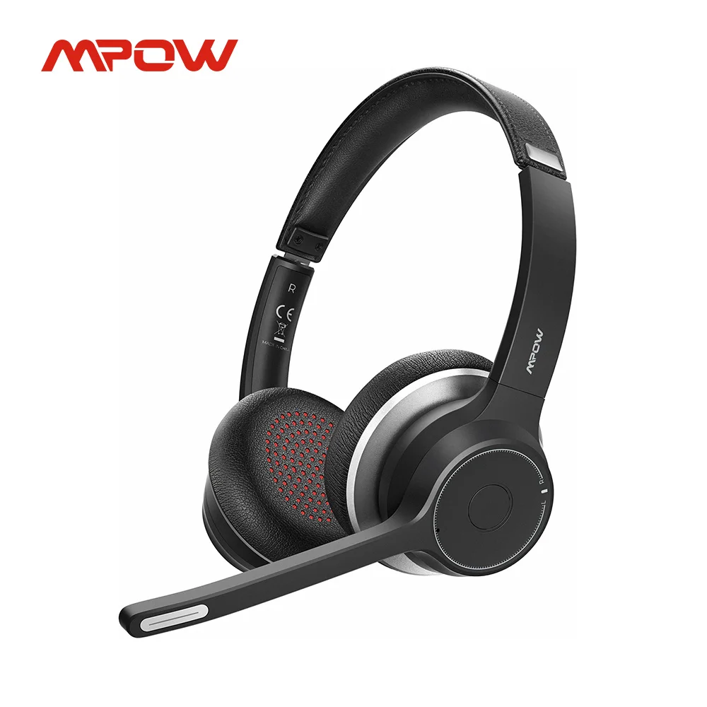Mpow HC5 Bluetooth 5 0 гарнитура для колл центра водителя офис Беспроводной проводной 2 в 1