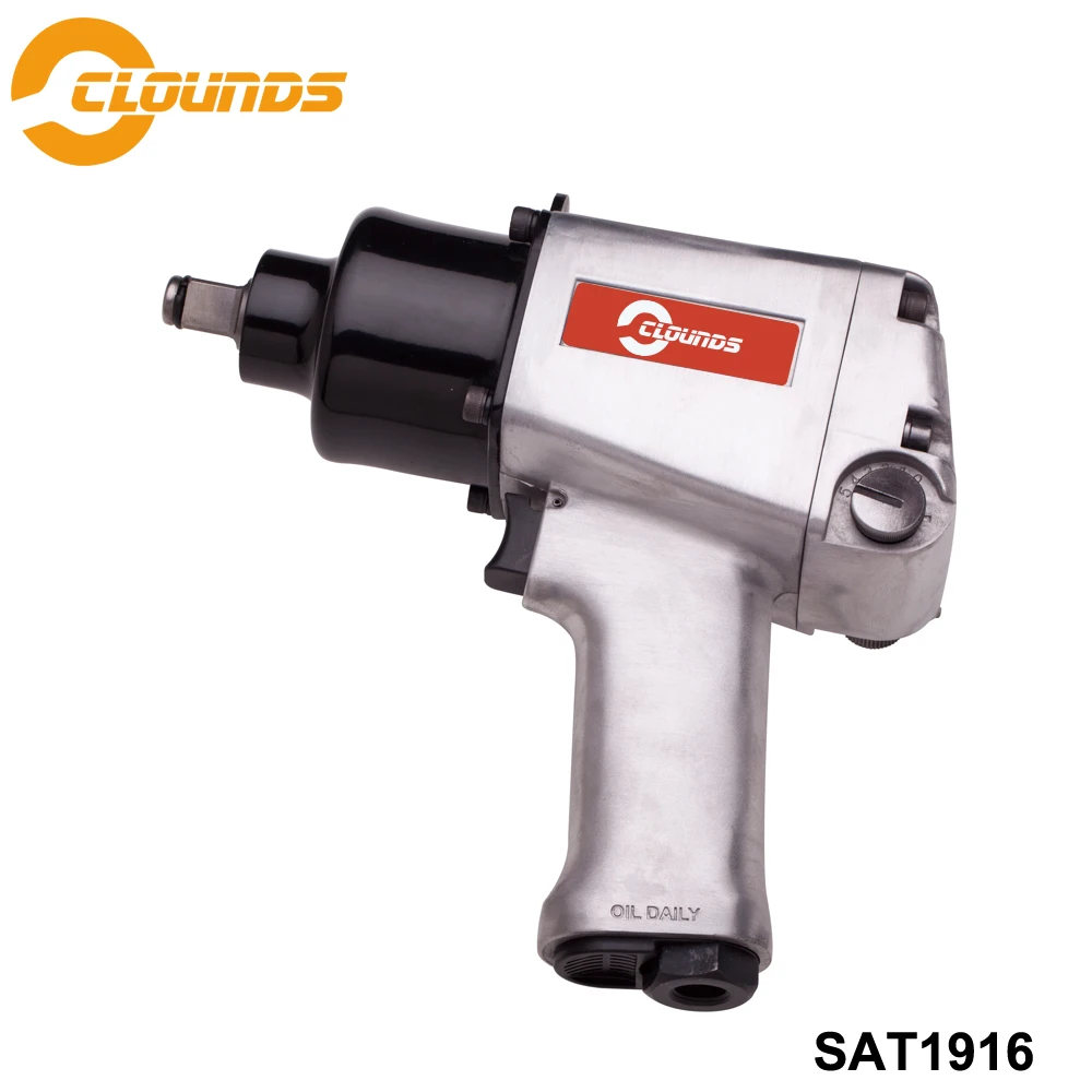 

SAT1916 Pneumatic Wrench 1/2" Mini Air Impact Wrench 850N-m Pneumatic Tool