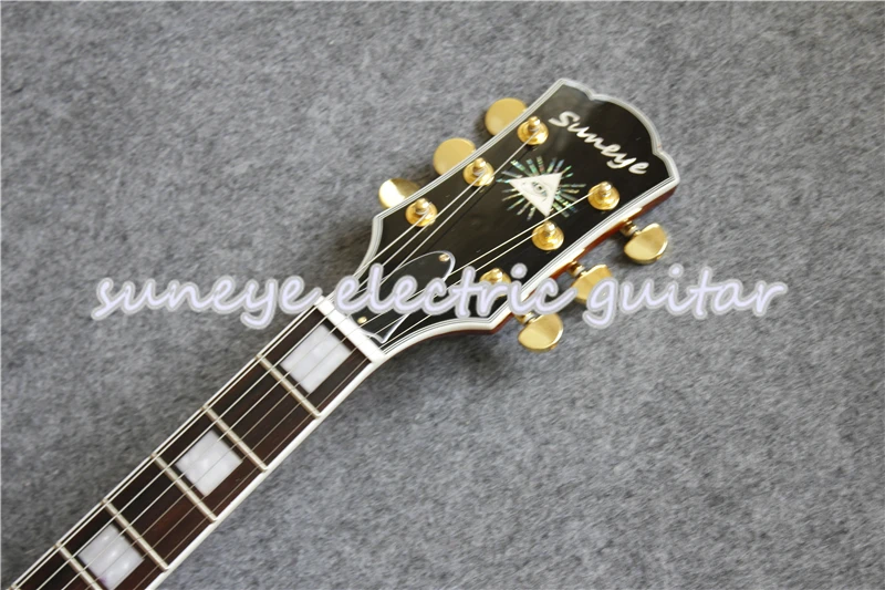 Suneye Custom электрическая гитара Золотое оборудование DIY Набор для гитары из