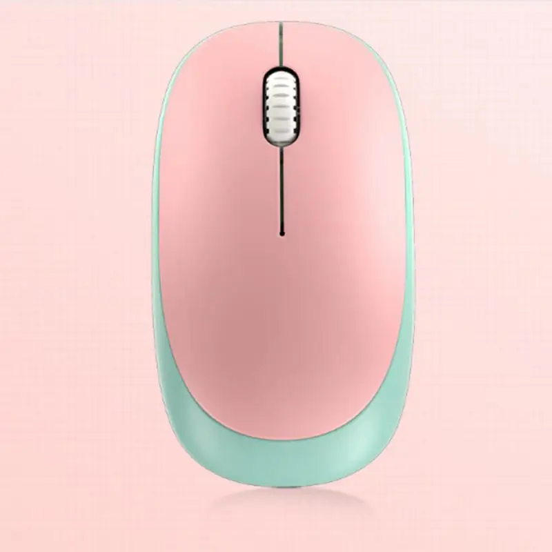 Компьютерный стильный бесшумный Настольный ПК домашняя клавиатура мышь Combo 2 4G