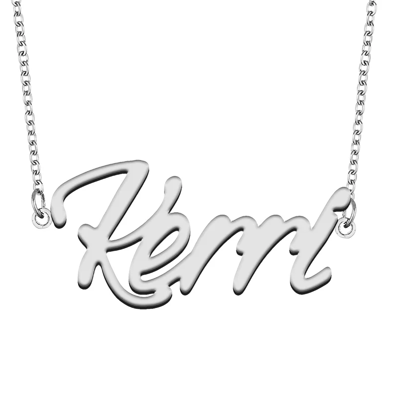 Kerri Custom Name Necklace Customized Pendant Choker Personalized Jewelry Gift for Women Girls Friend Christmas Present
