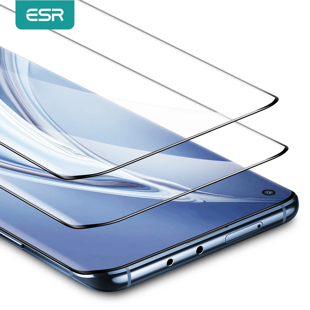 ESR для xiaomi mi 11 стекло 10/9/8 Pro 8 SE закаленное Защита экрана полное покрытие мягкая