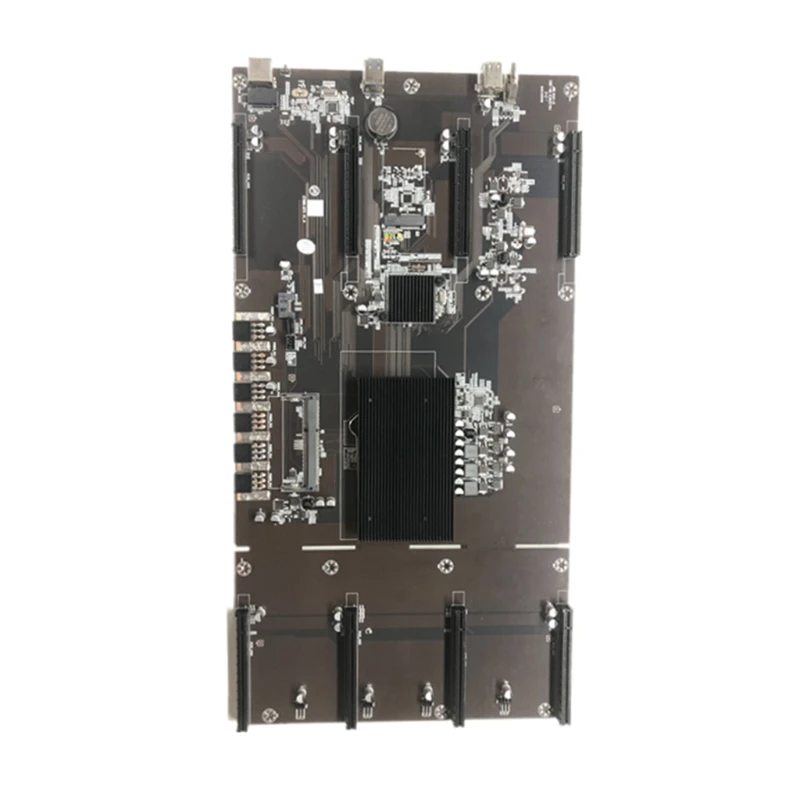 

Профессиональная материнская плата для майнинга BTC B75 DDR3 LGA 1155, материнская плата для ЦП с поддержкой 8 графических карт 8 PCI-E X16 для майнинга