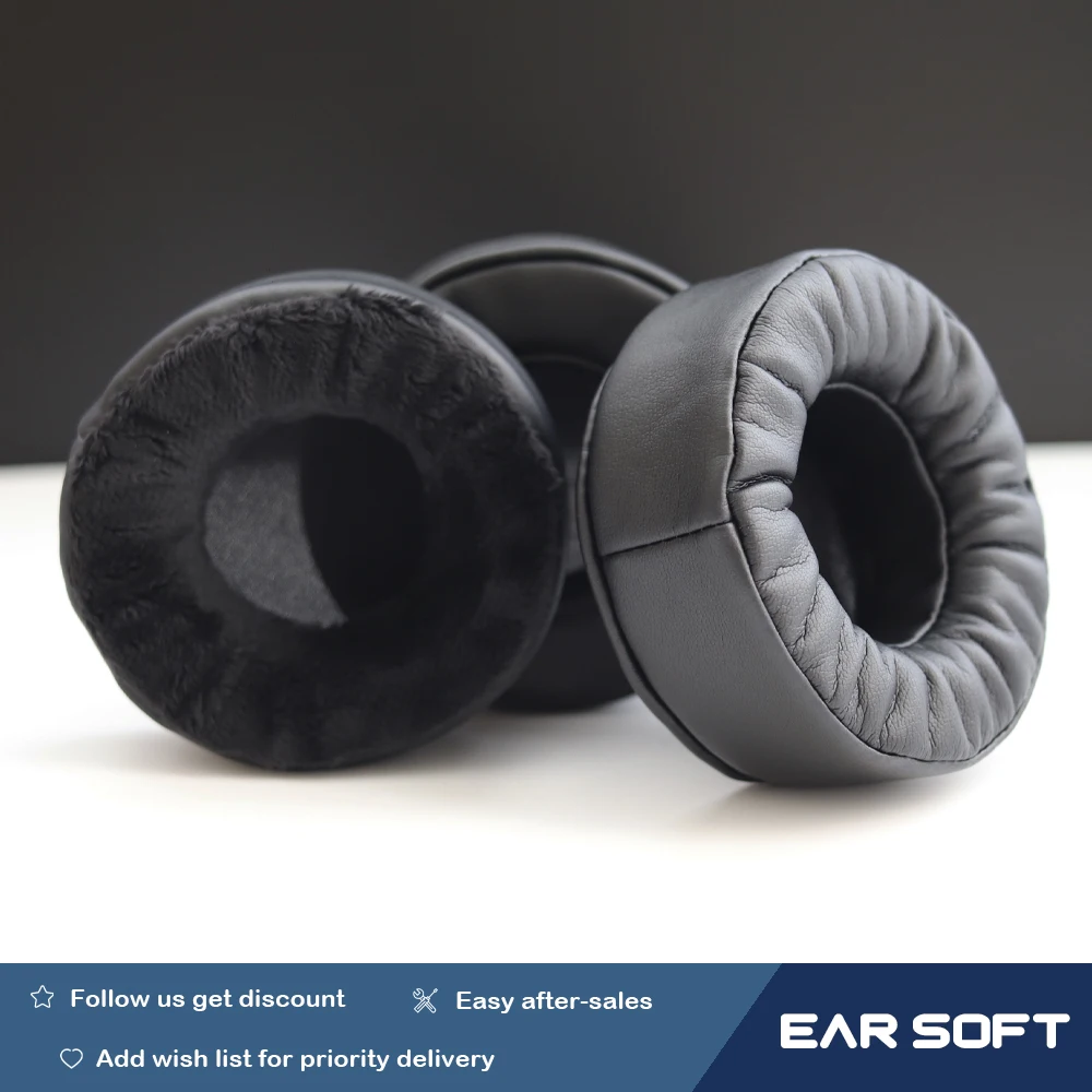 Earsoft Replacement Ear Pads Cushions for Sony MDR-RF6000 MDR-RF6500 Headphones Earphones Earmuff Case Sleeve Accessories