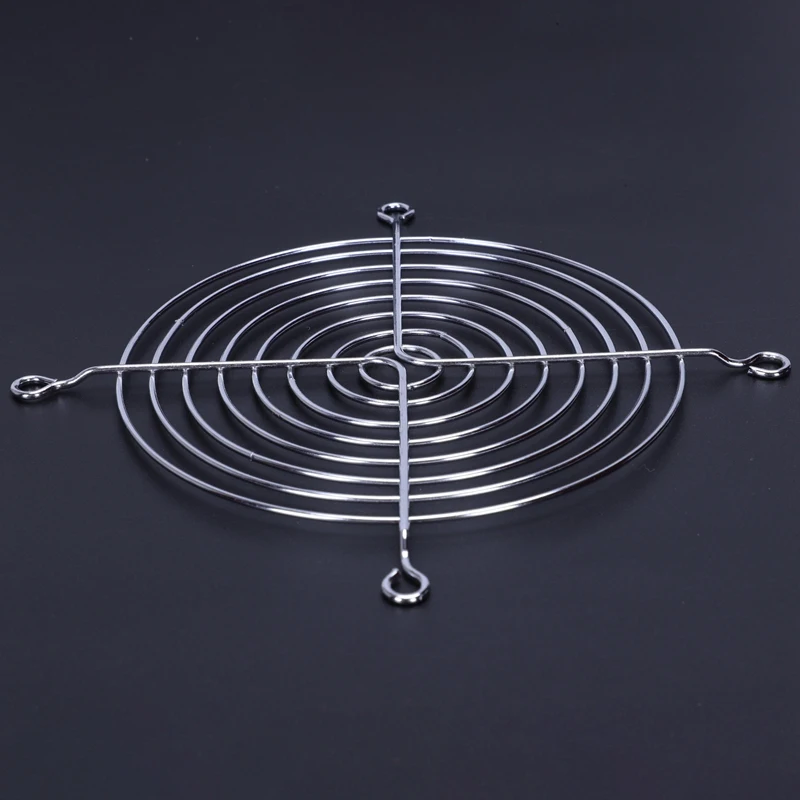 Акция! Горячий PC DC вентилятор 120 мм 12 см Серебряный тон ЦП Гриль протектор