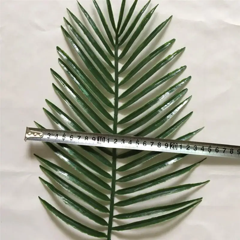 12 шт. имитация саго цикас поддельные растения искусственные листья украшения для