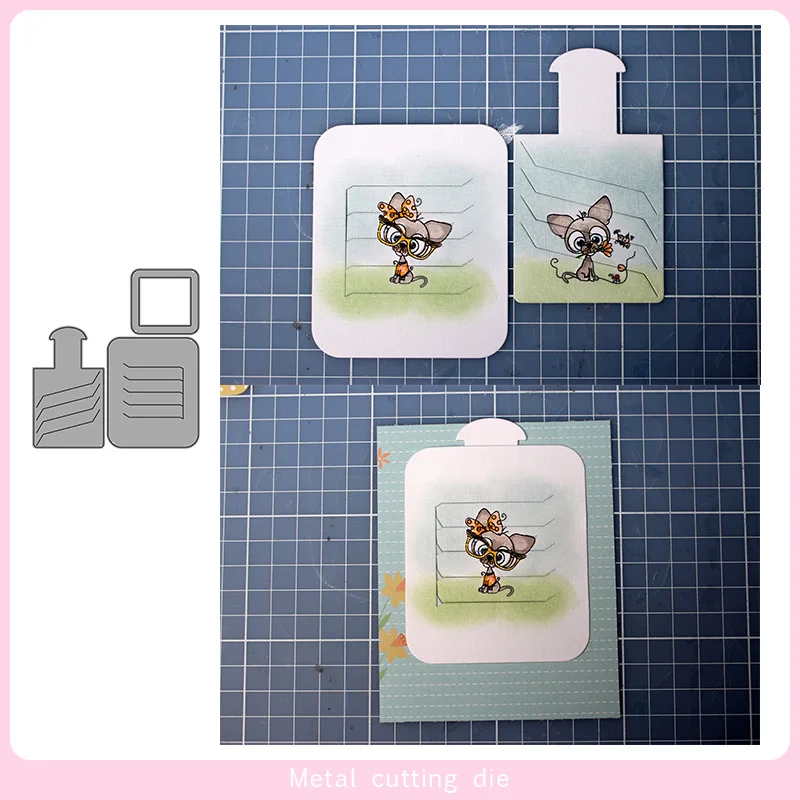 Волшебная металлическая фоторамка для скрапбукинга DIY Фотоальбом декоративное