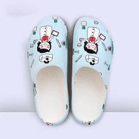 women casual slippers medical doctors nurses surgical shoes work flat slippers operating room lab slippers ladies fashion shoes