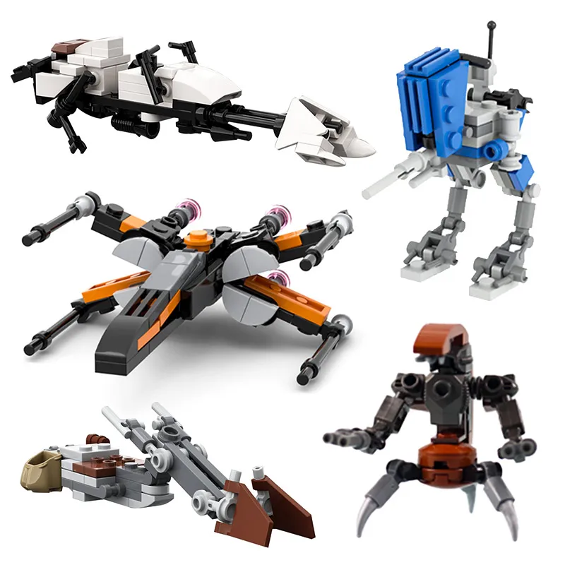 Коллекция строительных блоков MOC Star из серии фильмов строительные блоки X winged Space