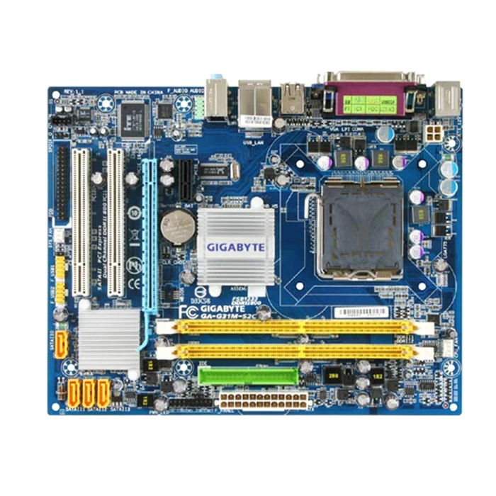Гигабайт/Gigabyte G41MT-D3 775-pin DDR3 материнская плата совместим с G31 DDR2 Ксеон 771 Процессор |