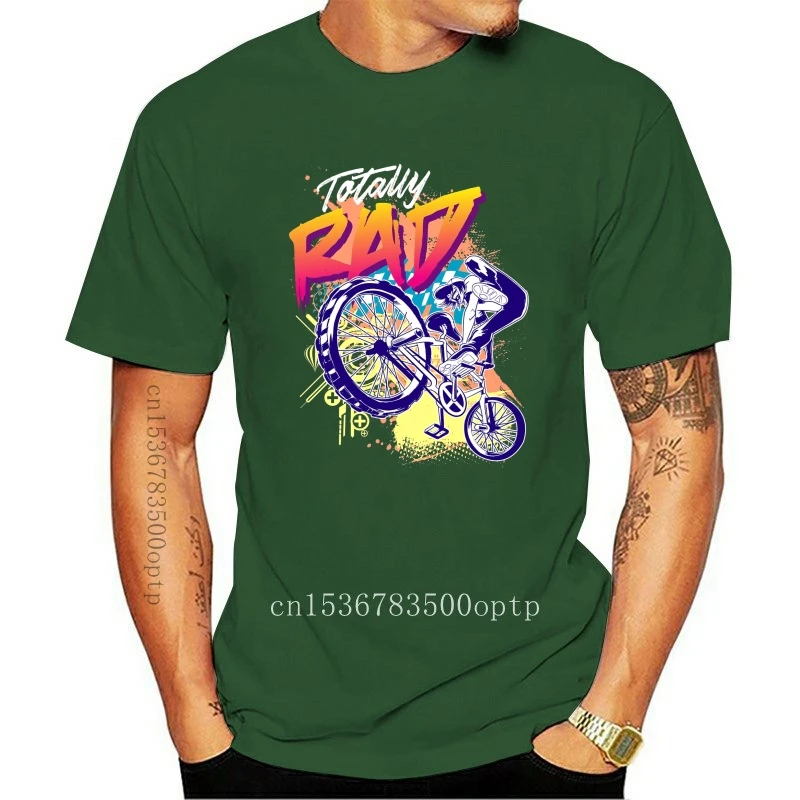 

New Totally Rad Bmx T-Shirt 2021 Bike 2021 Bandits 80'S Men Black Vintage Tee S-3Xl Colorful Tee Shirt