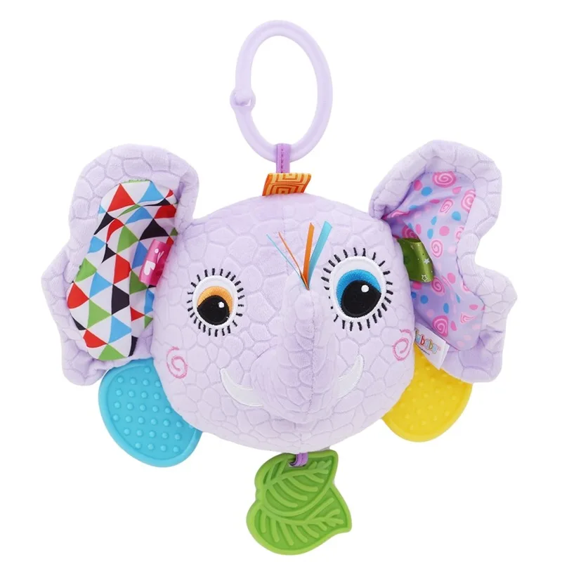 

Baby Toys Cat/Panda Rattles Plush Food-graded BPA Free Toys Distorting Mirror Baby Hanging Strollers Toys For Baby Gift