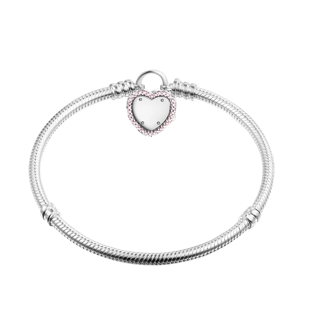 Женские браслеты с замком ваше обещание из стерлингового серебра 925 пробы