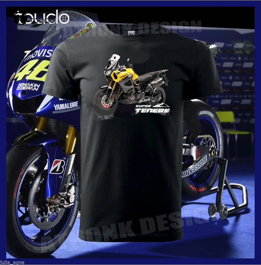 

New Arrival Men'S Fashion Japanese Motorcycle Xt1200Z Super Tenere Adventure Motorcycle Tee Shirt Brand New T-Shirts Unisex