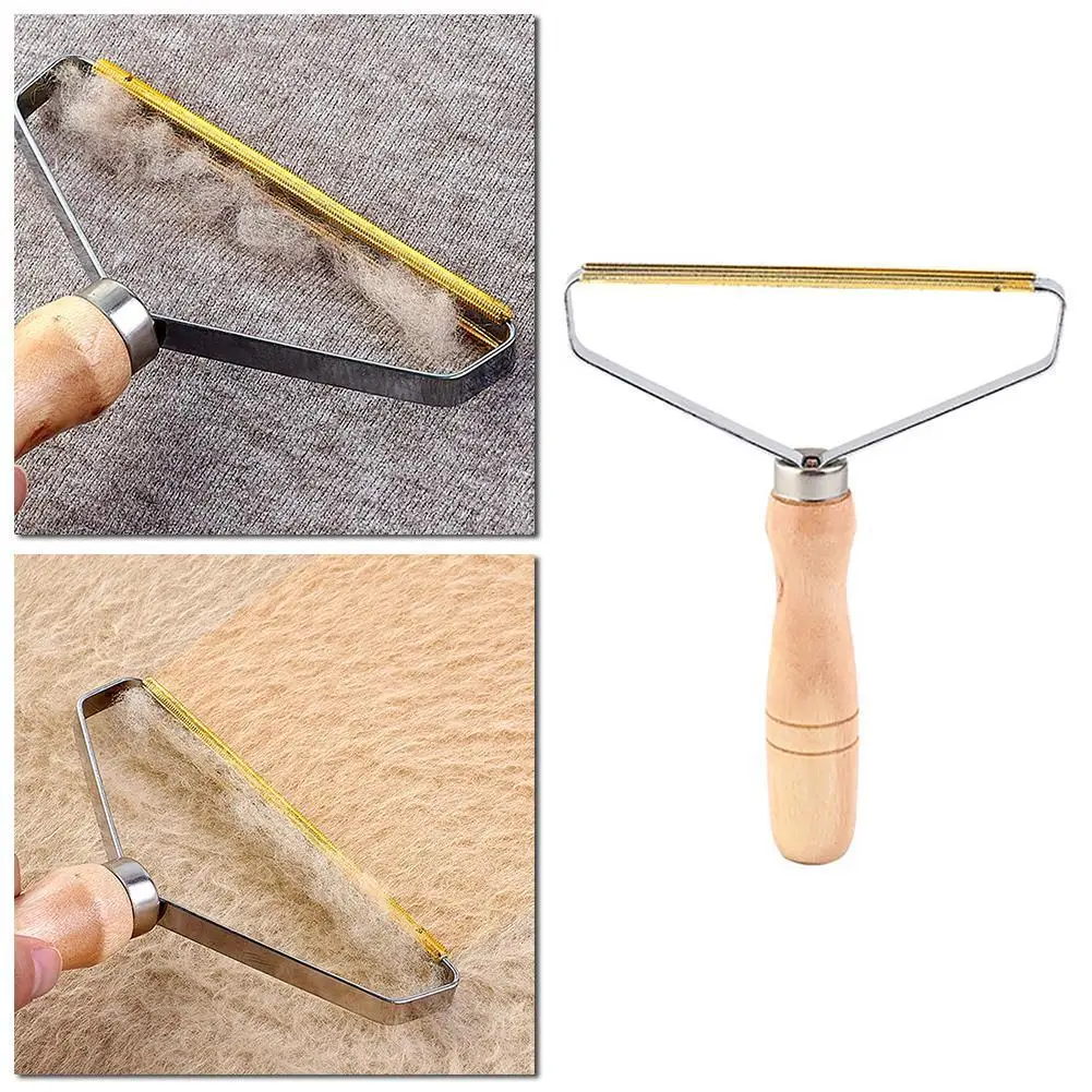 

Переносное средство для удаления ворса ручной роллер для удаления выпавшей шерсти Одежда Кисти Инструменты Двусторонняя удаление волос Тк...