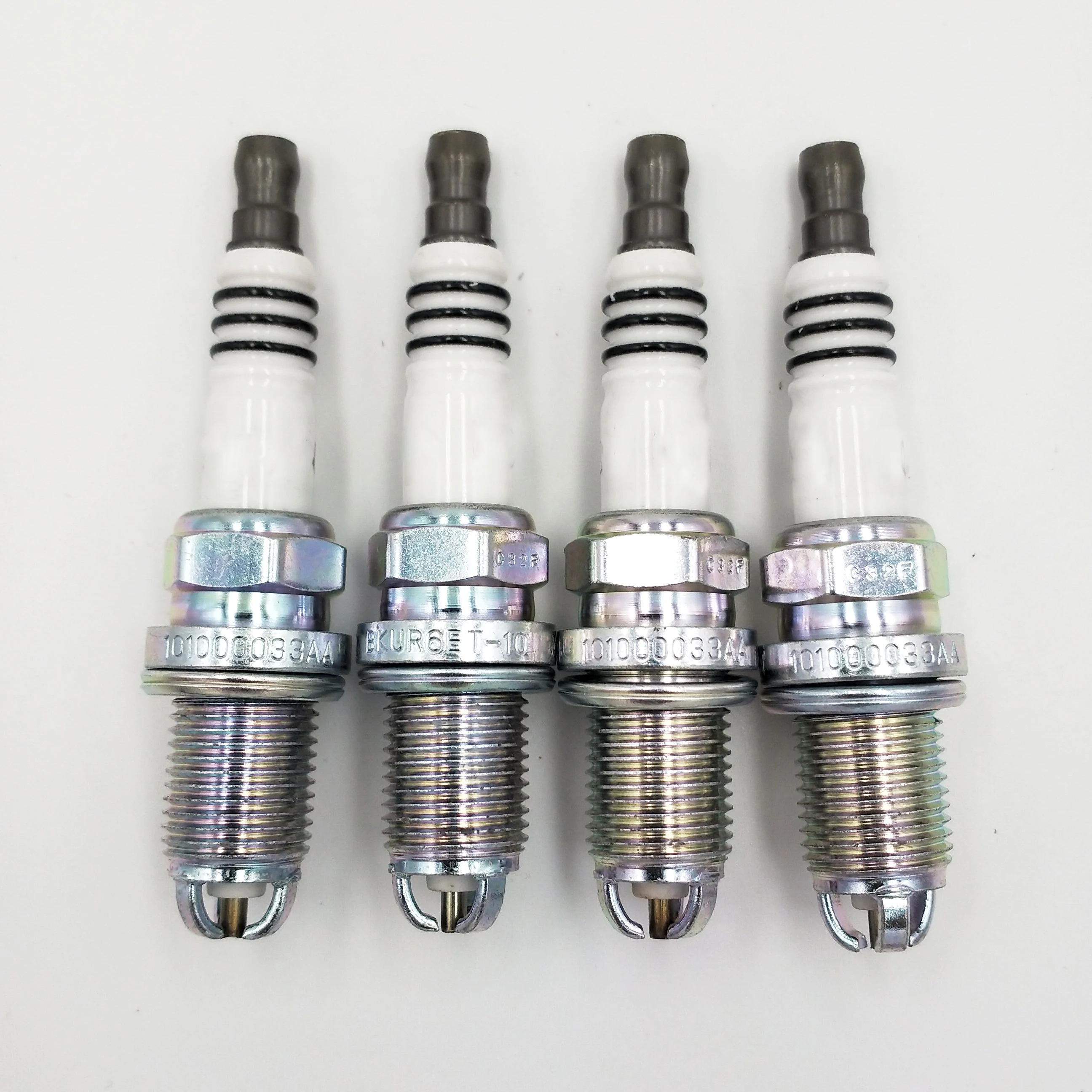 4 шт./лот иридиевая Свеча зажигания 101000033AA BKU6ET-10 101 000 033AA BKUR6ET10 для Audi Benz