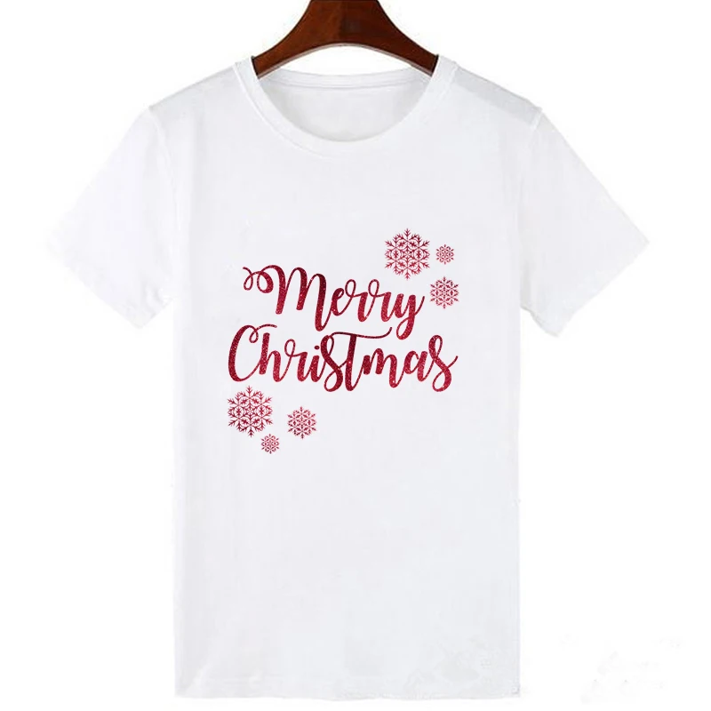 Showtly Superhero Marvel Merry Christmas Women T Shirt Kawaii Short Sleeve Harajuku Casual Vintage Super Soft Plus Size Tops
