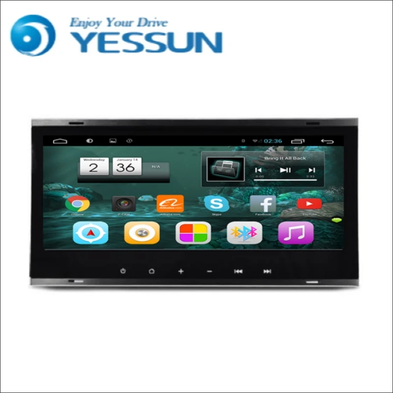 Радио YESSUN Android автомобильный DVD плеер для Volkswagen Old Touareg стерео радио мультимедиа GPS