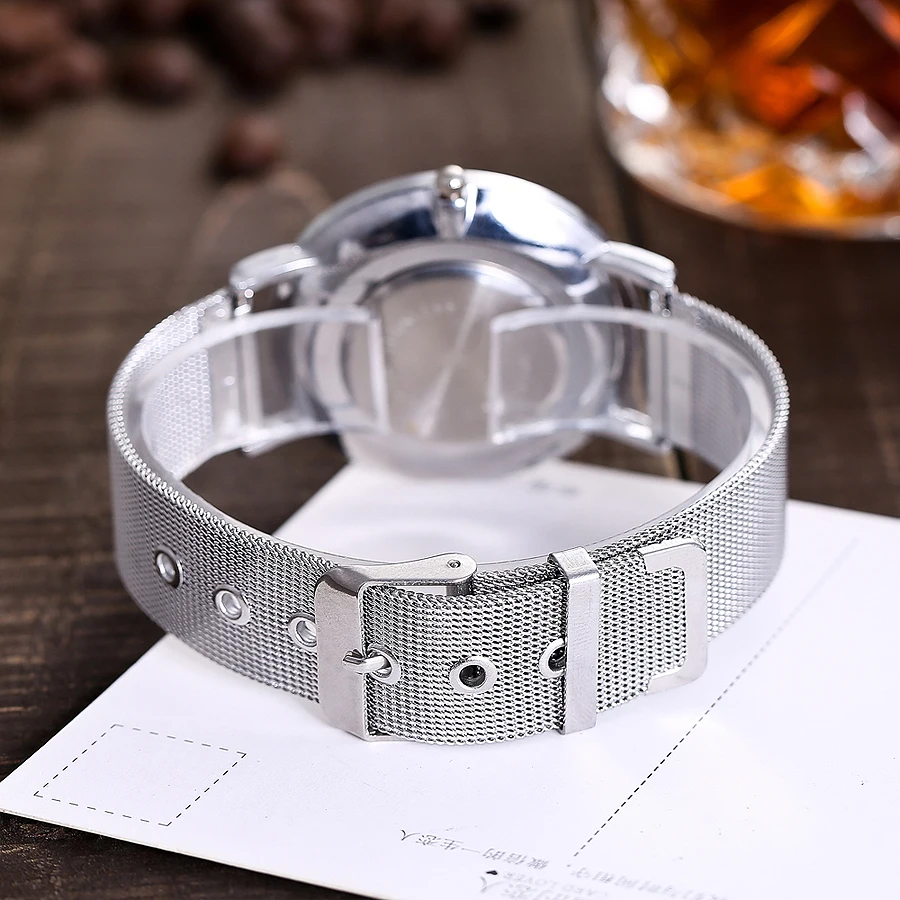

CCQ Ladies Watch Mesh Band Steel Quartz Wristwatches Women Fashion Casual Women's Watch Clock zegarek damski Gift relogio
