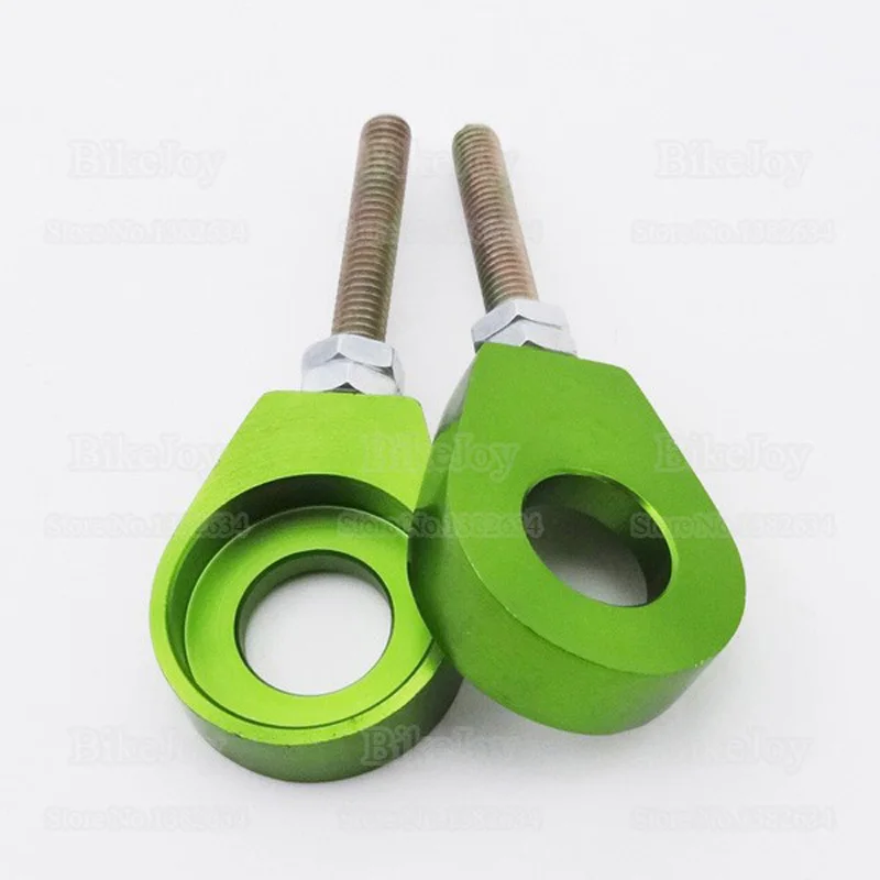 15mm Axle Chain Adjuster Tensioner Green for 50cc 70cc 90cc 110cc 150cc CRF XR YCF SDG Pit Dirt Bike ATV Quad Go Kart Motorcycle |