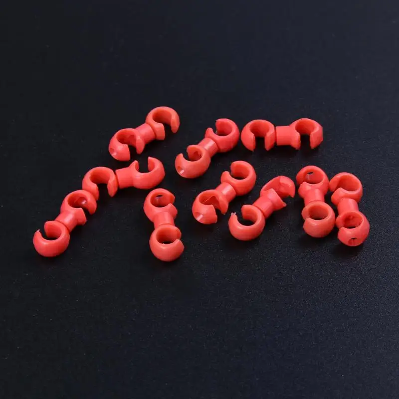 10 шт. клипсы-направляющие для горного велосипеда кабель тормозного механизма S |