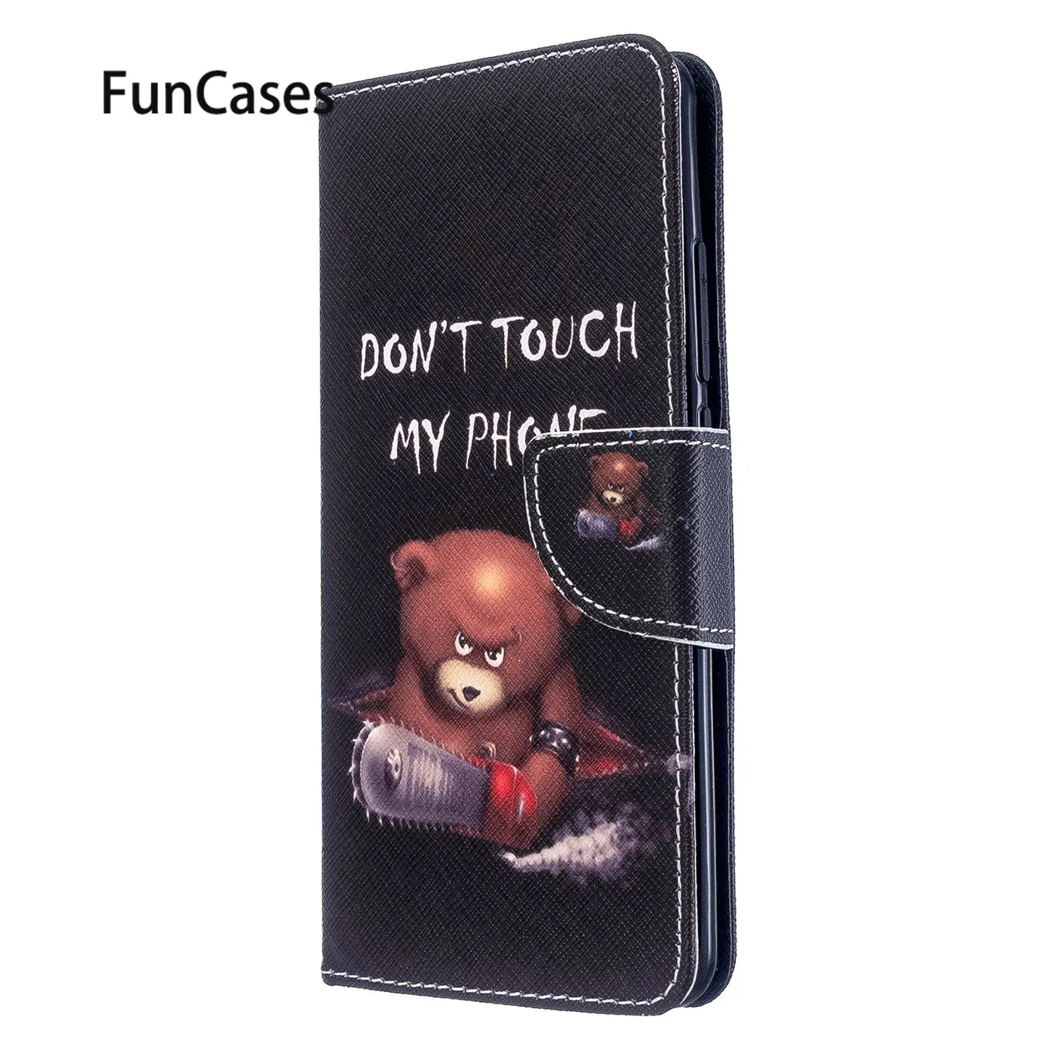 Чехол книжка с мультипликационным принтом для сотовых телефонов Xiao mi Note 10 чехол