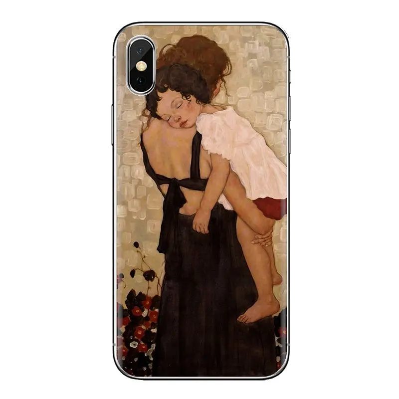 Для samsung Galaxy S2 S3 S4 S5 мини S6 S7 край S8 S9 Plus Note 2 3 4 5 8 Coque Fundas силиконовый чехол Климт
