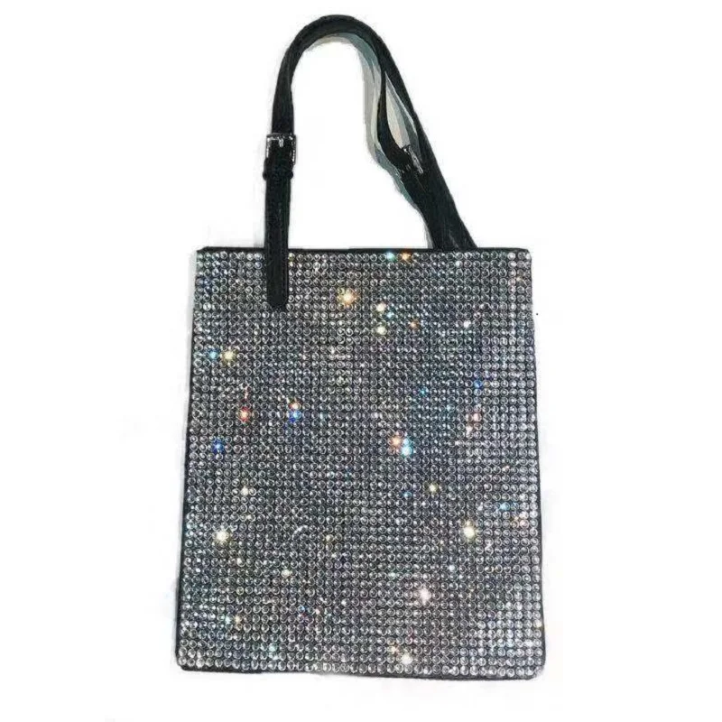 

Women Diamond Shoulder Bag Female Evening Party Bags Brand Designer Handbags Large Capacity Cross Body Tote